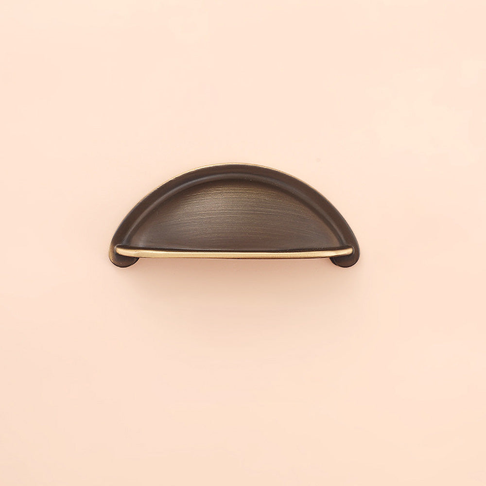 Modern Brass Cabinet Cup Pulls