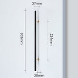 Modern Minimalist High-End Black Long Cabinet Door Handle