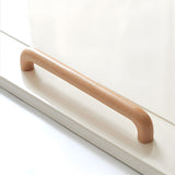 Nordic Solid Wood Cabinet Door Wardrobe Handle