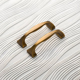 Wide Head Simple Brass Drawer Handles