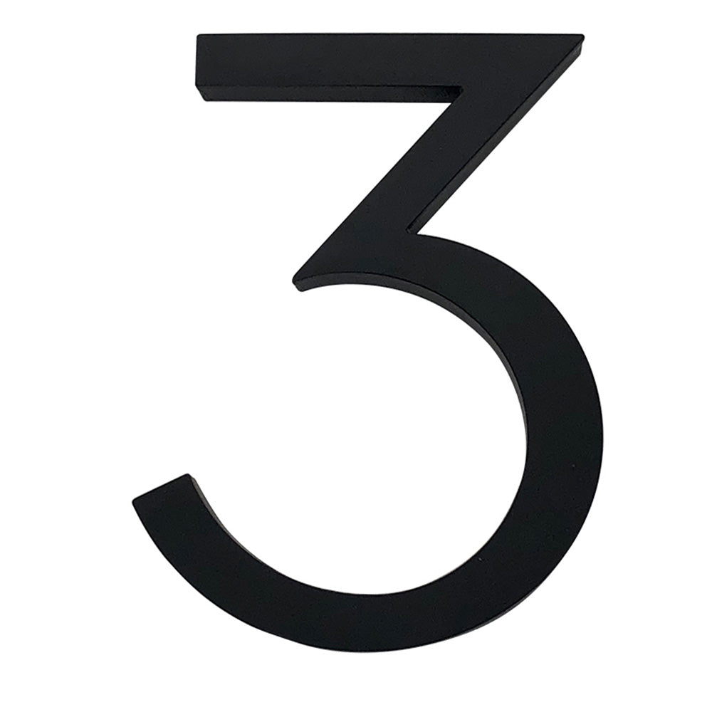 6 Inch Modern Simple Aluminum House Numbers