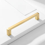Classic Square Zinc Alloy Kitchen Cabinet Handles and Knobs
