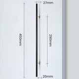 Modern Minimalist High-End Black Long Cabinet Door Handle