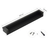 Stylish Recessed Flush Finger Pull for Cabinet