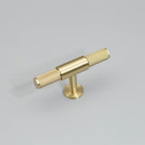 Modern Gold Brass Cabinet BackplateHandles