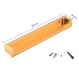 Stylish Recessed Flush Finger Pull for Cabinet