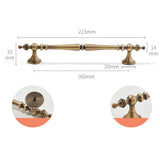 Classic Vintage Solid Brass Kitchen Cabinet Pulls