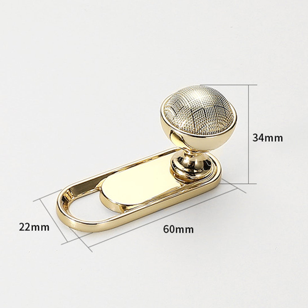 Gold Black Wardrobe Closet Handles and Knobs