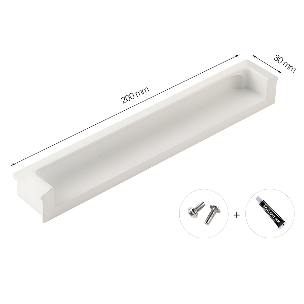 Stylish Recessed Flush Finger Pull for Cabinet