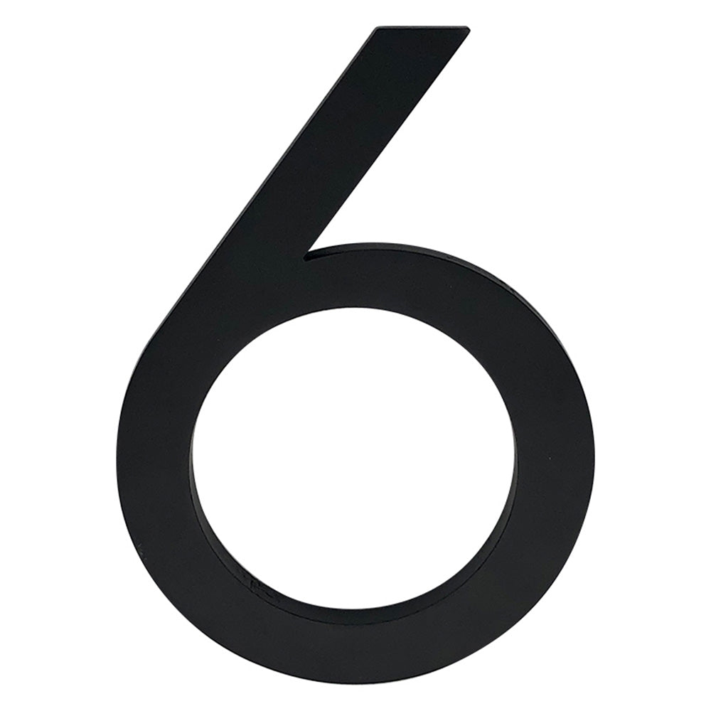 6 Inch Modern Simple Aluminum House Numbers