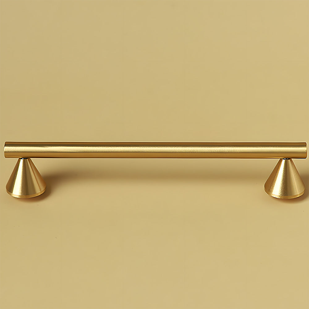 Unique Design Cone-shaped Feet Brass Cabinet Pulls