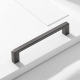 Classic Square Zinc Alloy Kitchen Cabinet Handles and Knobs
