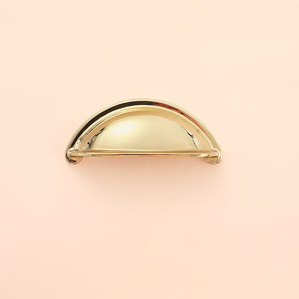 Modern Brass Cabinet Cup Pulls