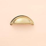 Modern Brass Cabinet Cup Pulls