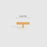 Universal Wooden Door Handles for Drawers Cupboards Kitchen Cabinets