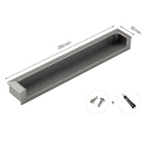 Stylish Recessed Flush Finger Pull for Cabinet