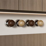 Solid Wood Suction Cup Cabinet Knob Door Hook