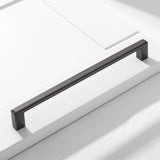 Classic Square Zinc Alloy Kitchen Cabinet Handles and Knobs