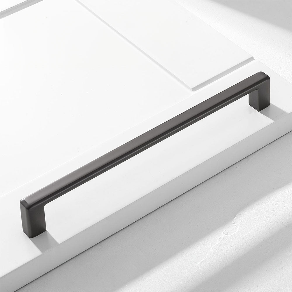 Classic Square Zinc Alloy Kitchen Cabinet Handles and Knobs