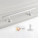Simple Cabinet Handle with Round Base and Round Handle