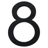 6 Inch Modern Simple Aluminum House Numbers