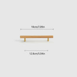Universal Wooden Door Handles for Drawers Cupboards Kitchen Cabinets
