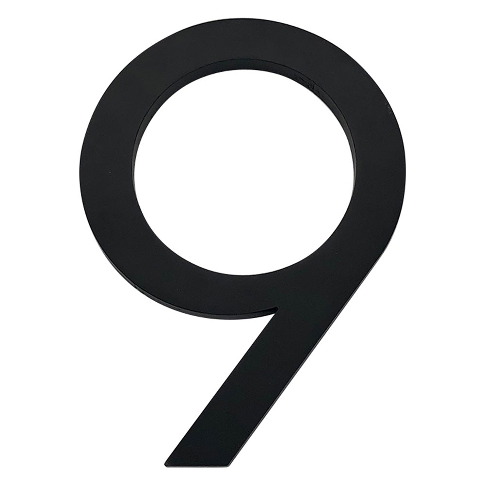 6 Inch Modern Simple Aluminum House Numbers