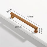 Classic Contemporary Zinc Alloy Cabinet Pulls