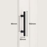 Modern Two-tone Long Wardrobe Cabinet Door Handle