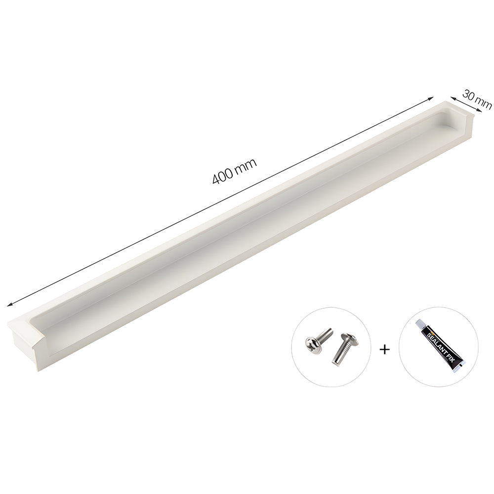 Stylish Recessed Flush Finger Pull for Cabinet