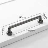 Classic Zinc Alloy Long Solid Cabinet Handles and Knobs