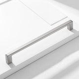 Classic Square Zinc Alloy Kitchen Cabinet Handles and Knobs
