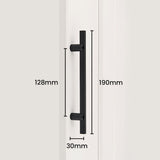 Modern Two-tone Long Wardrobe Cabinet Door Handle