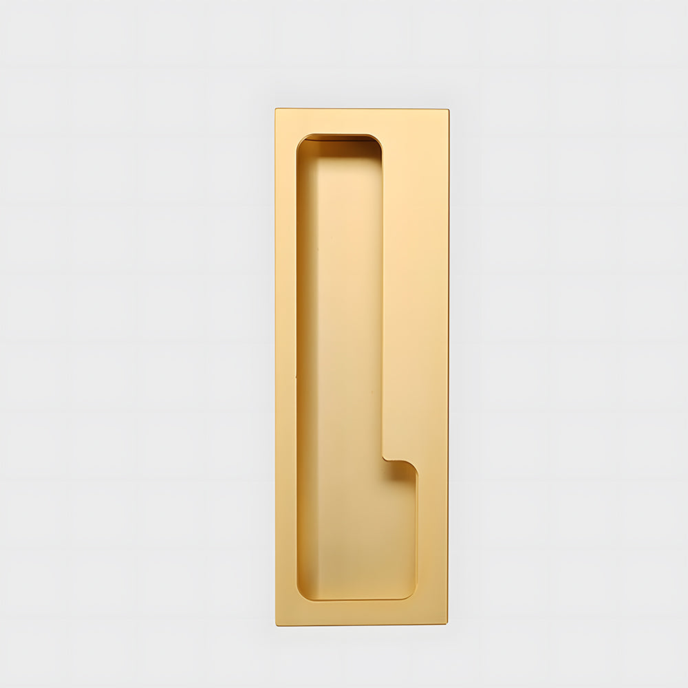 Modern Aluminum Recessed Concealed Cabinet Pulls