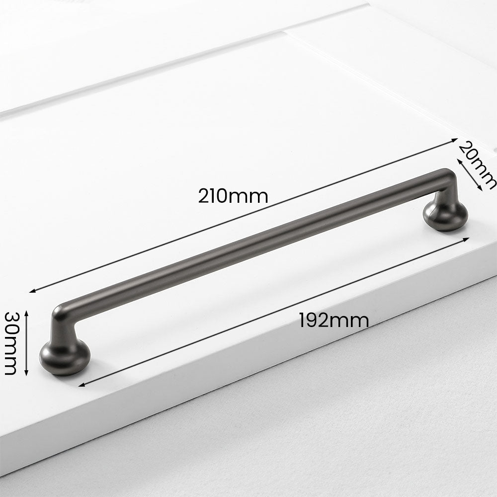 Classic Zinc Alloy Long Solid Cabinet Handles and Knobs