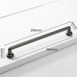 Classic Zinc Alloy Long Solid Cabinet Handles and Knobs