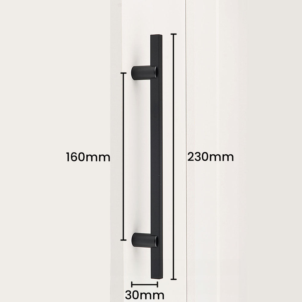 Modern Two-tone Long Wardrobe Cabinet Door Handle