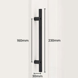 Modern Two-tone Long Wardrobe Cabinet Door Handle