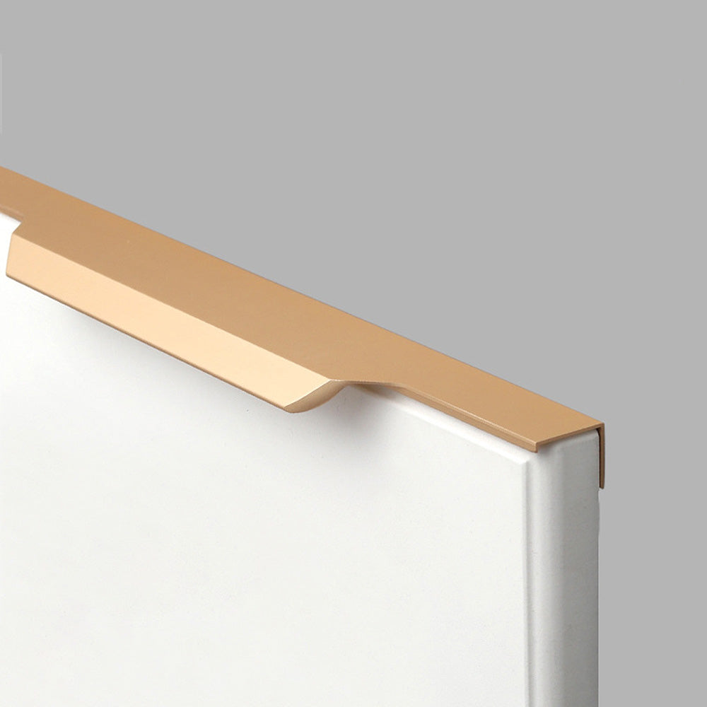 Gold Stylish Wardrobe Cabinet Finger Edge Pulls