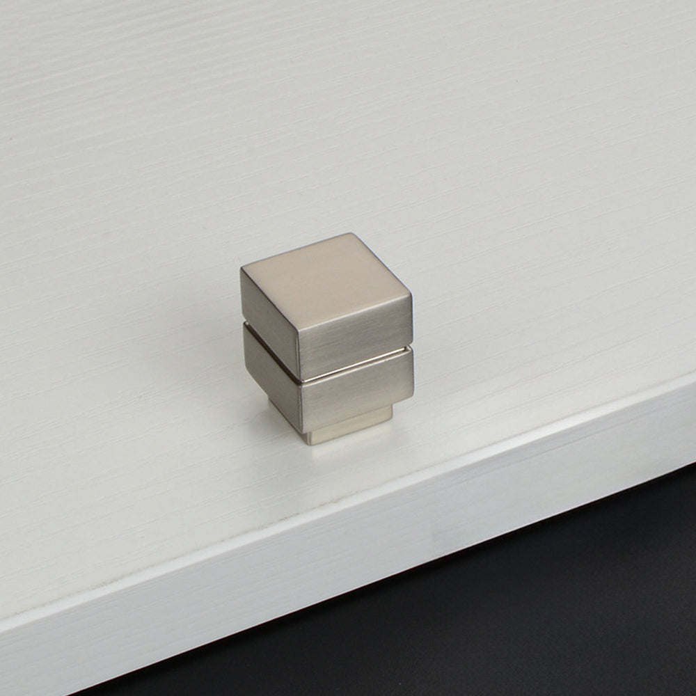 Modern Minimalist Square Brushed Handles