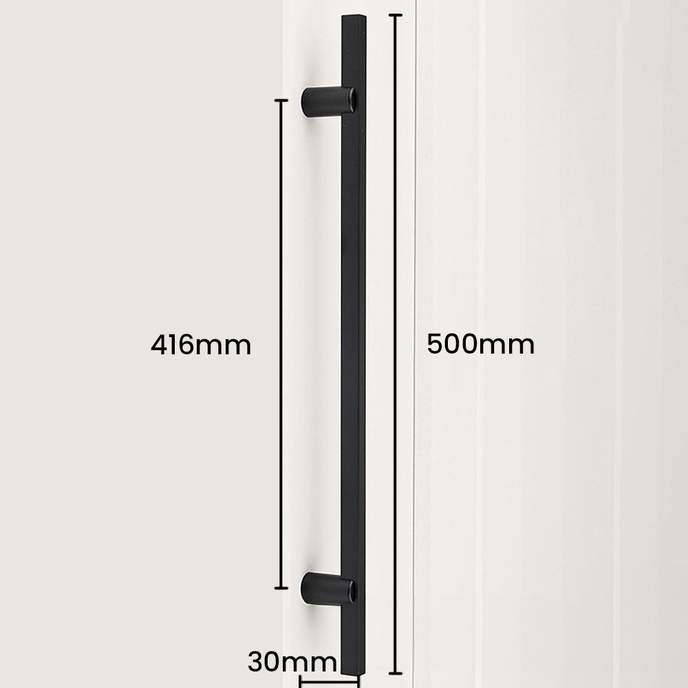 Modern Two-tone Long Wardrobe Cabinet Door Handle