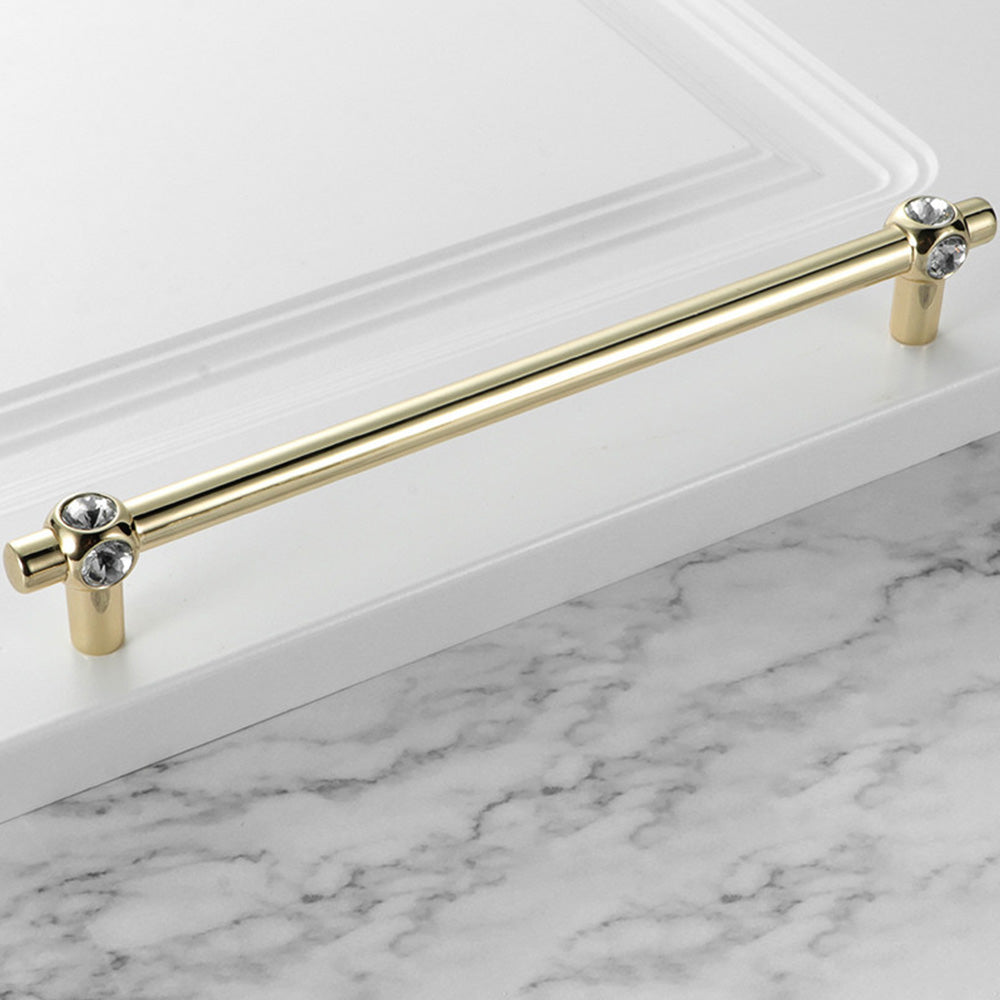 Luxury Crystal Glass Cabinet Handles