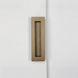 Retro Recessed Rectangular Embedded Cabinet Handles