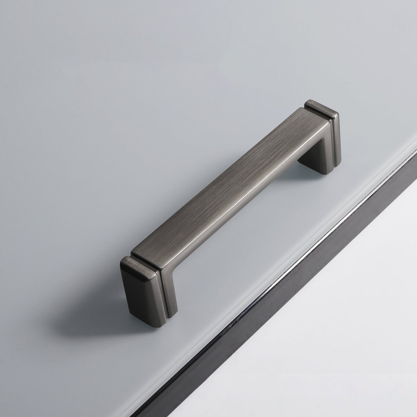 Modern Minimalist Zinc Alloy Square Cabinet Handle