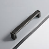 Modern Minimalist Zinc Alloy Square Cabinet Handle