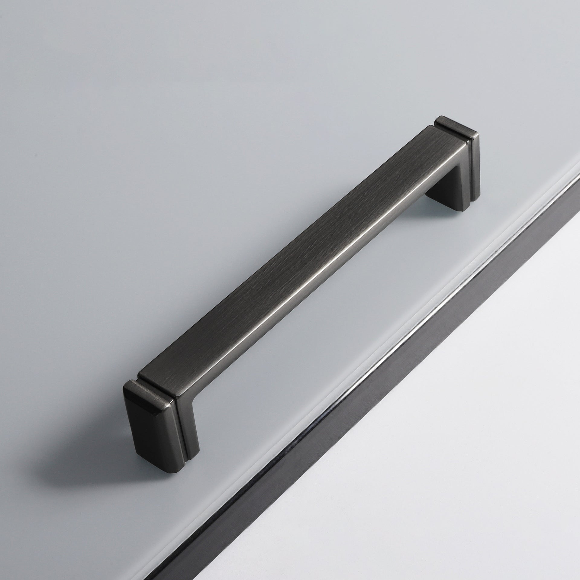 Modern Minimalist Zinc Alloy Square Cabinet Handle