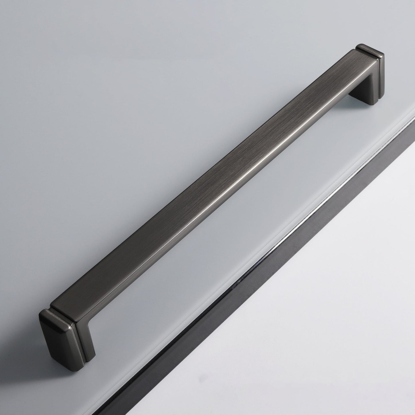 Modern Minimalist Zinc Alloy Square Cabinet Handle