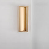 Modern Extended Solid Invisible Concealed Cabinet Pull Handle