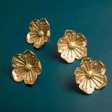 Gold Brass Sakura Cabinet Pulls And Knobs