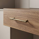Solid Antique Brass Kitchen Cabinet Handles